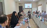نشست بررسی روند اجرای برنامه کنترل بیماری سل در مرکز بهداشت همدان